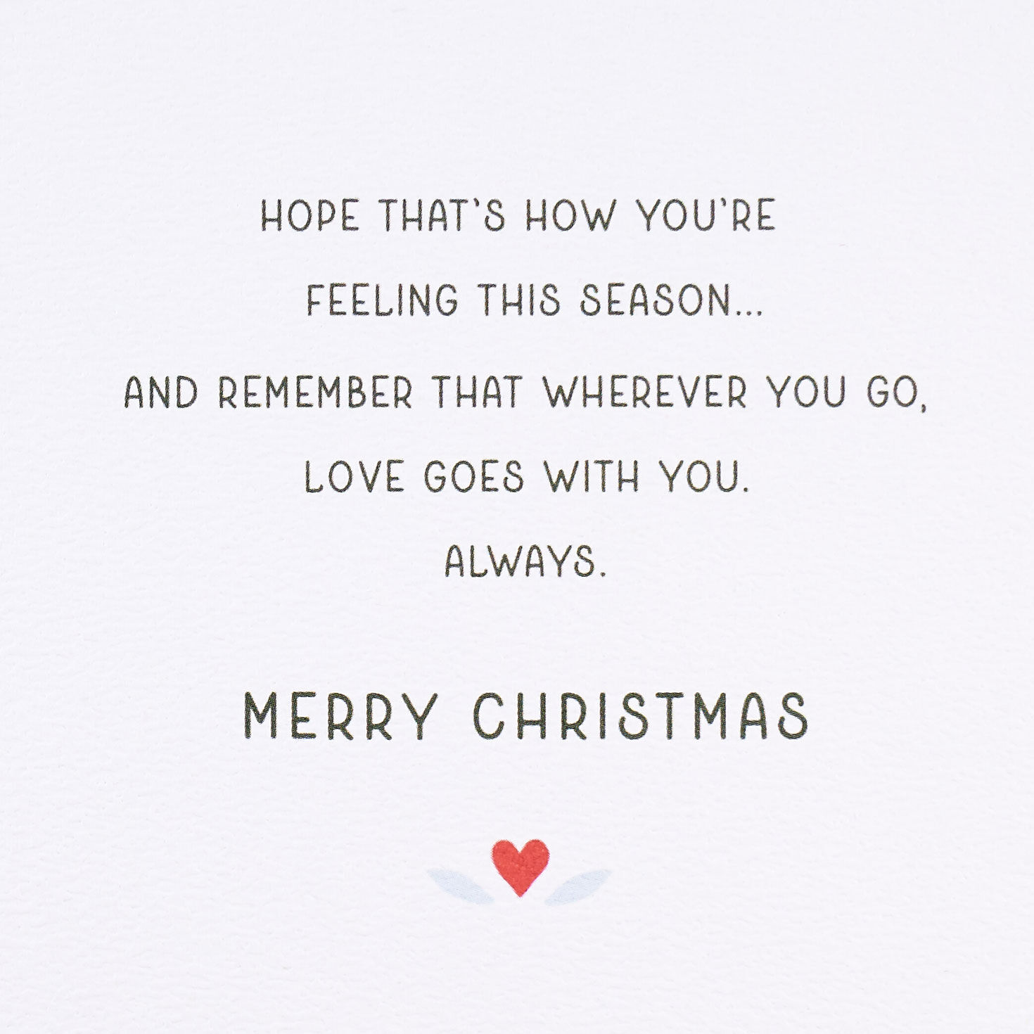 Deer and Tree Daughter Christmas Card Sentiment image number 2