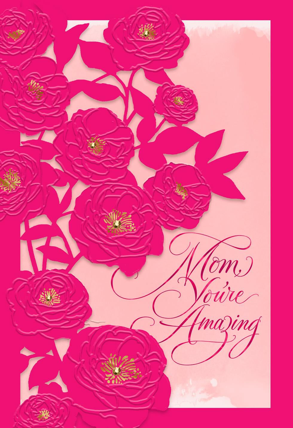 Mom, You're Amazing Mother's Day Card
