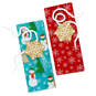 Snowmen on Blue and Snowflakes on Red 2-Pack Giant Plastic Christmas Gift Bags, , large image number 6