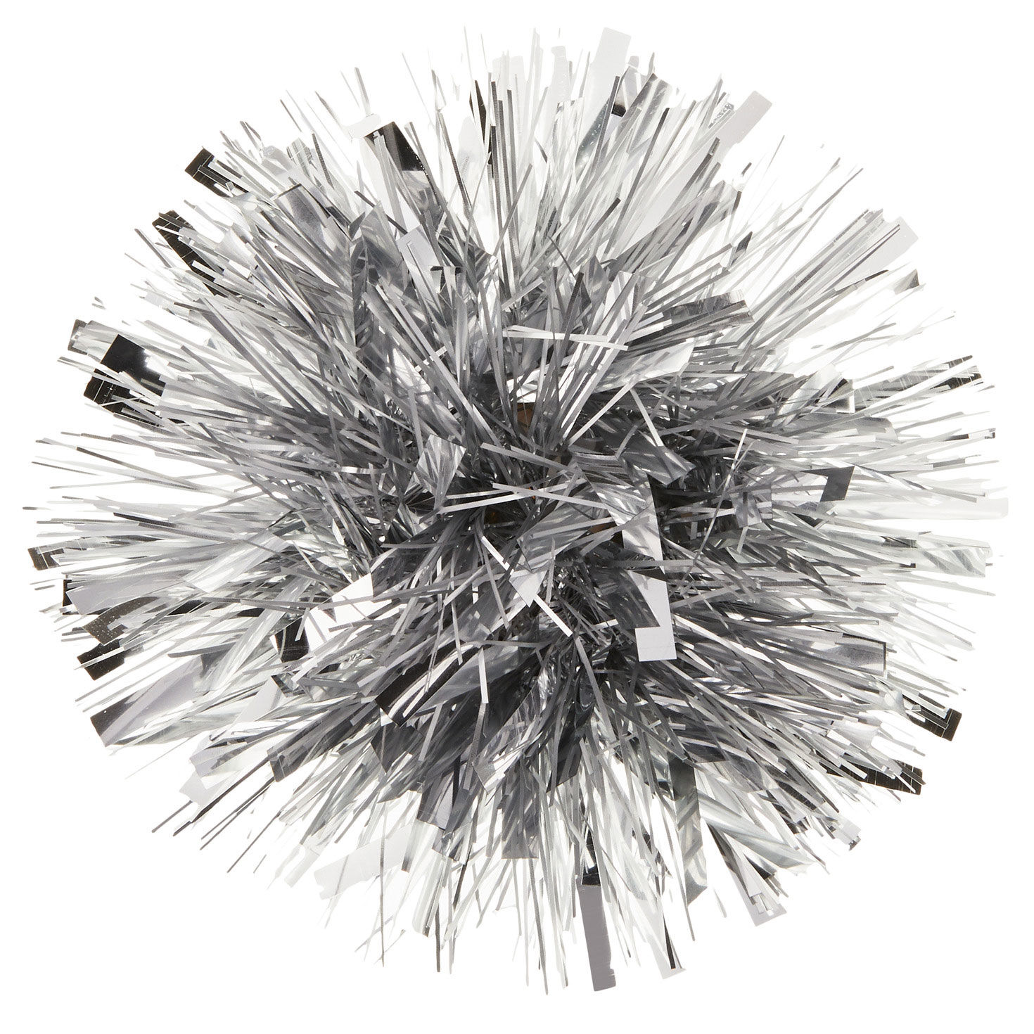 5" Silver Metallic Pom-Pom Gift Bow for only USD 3.99 | Hallmark