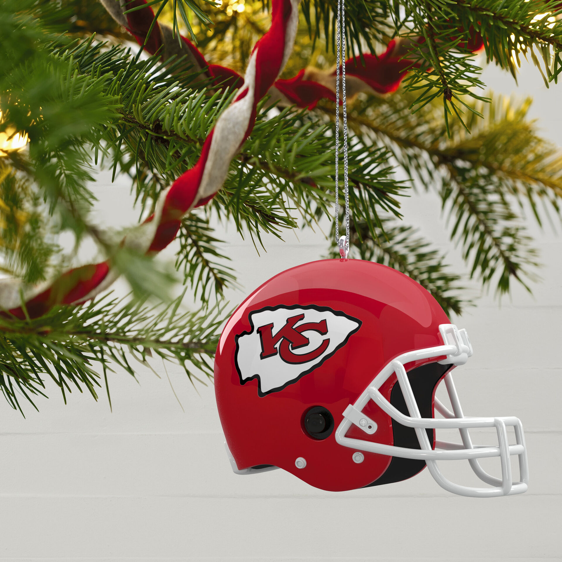 Browse a wide selection of kansas city chiefs helmets for your team to ensure you are repping at all times. NFL Kansas City Chiefs Helmet Ornament With Sound - Keepsake Ornaments