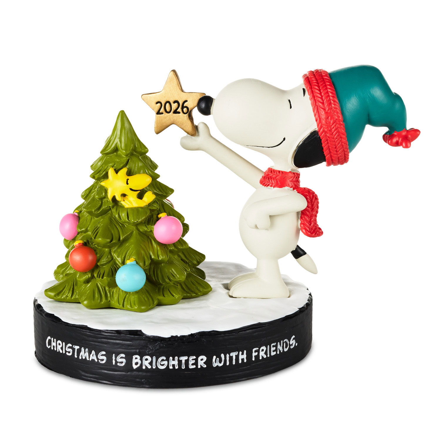 Peanuts® Christmas Is Brighter With Friends 2026 Figurine, 5"