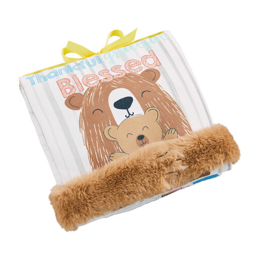 Mud Pie Thankful Grateful Blessed Cloth Book, 