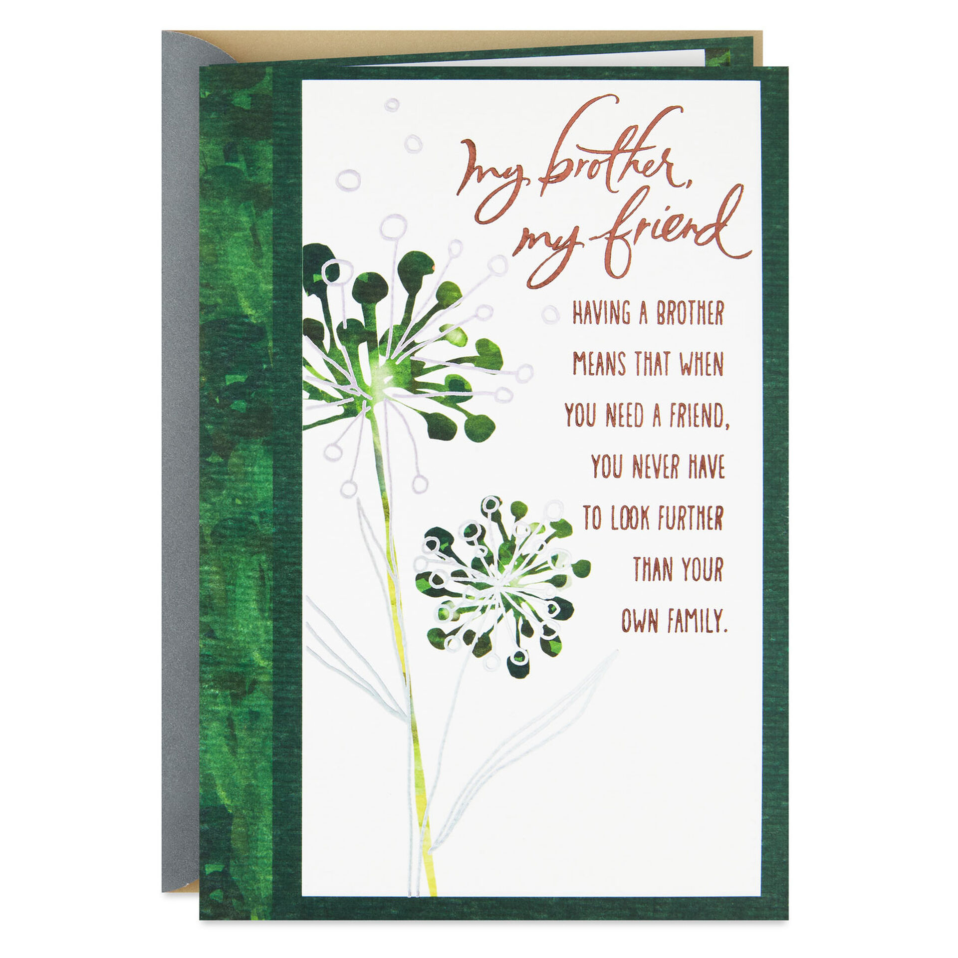 my brother, my friend birthday card greeting cards hallmark my brother, my friend