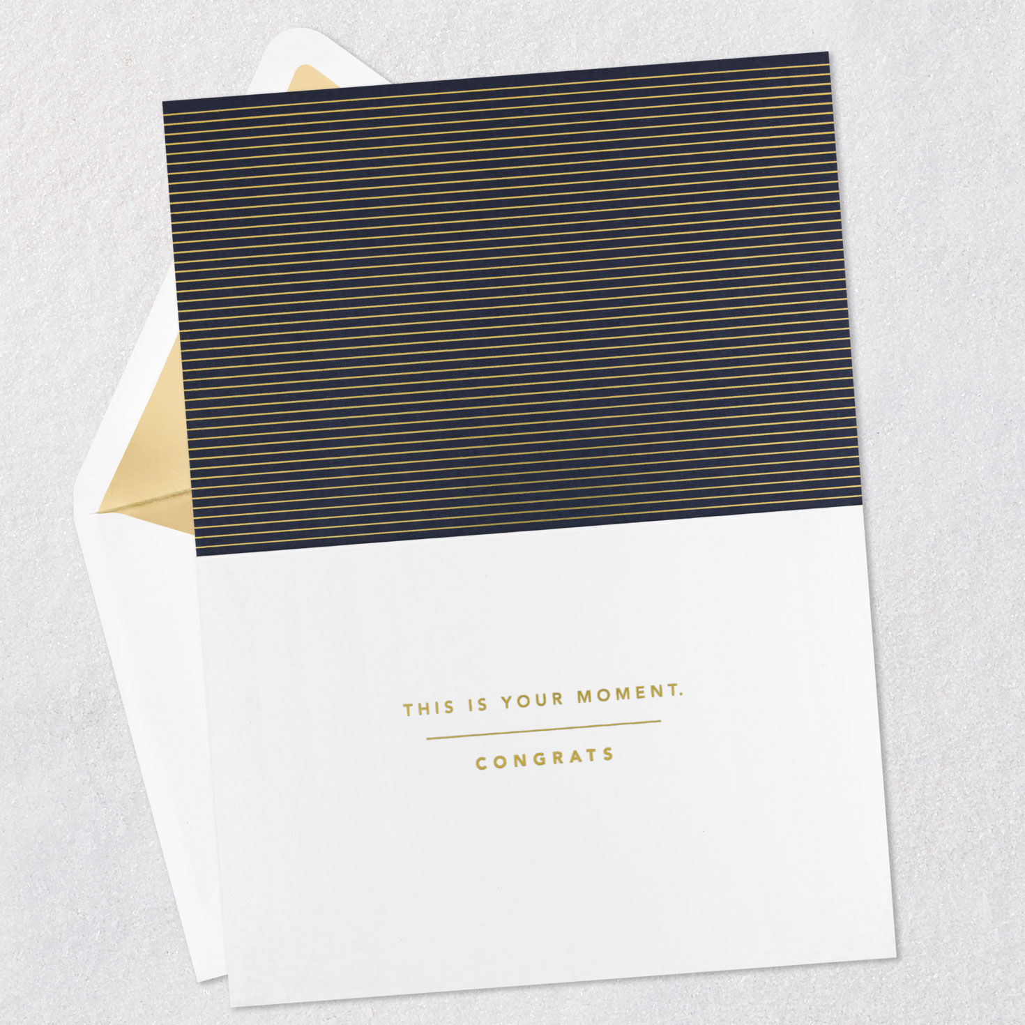 Time to Celebrate Graduation Card Open card with envelope image number 3