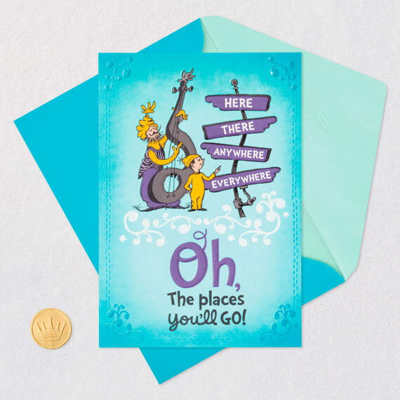 Dr. Seuss™ Oh, the Places You'll Go! Graduation Card, , large image number 7