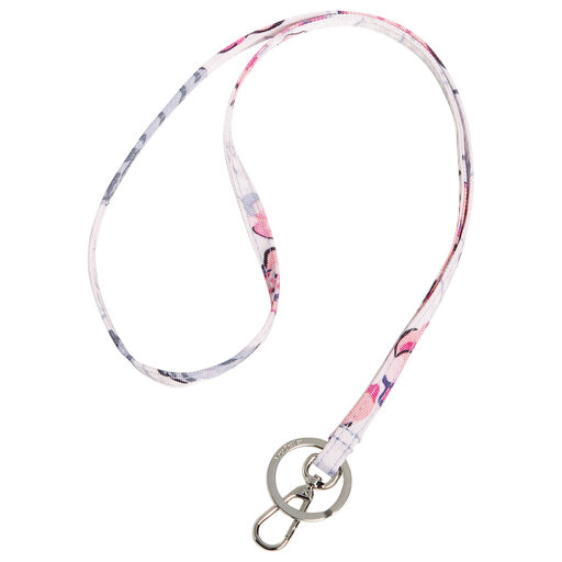 Vera Bradley Lanyard in ReActive Hummingbird Blooms, 