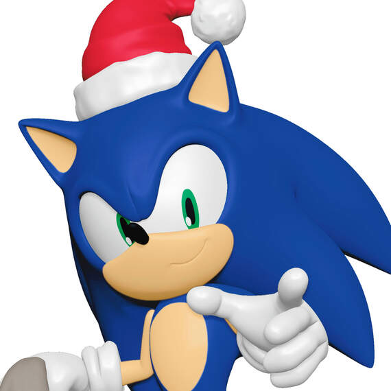 Sonic the Hedgehog™ Santa Sonic Ornament, , large image number 4