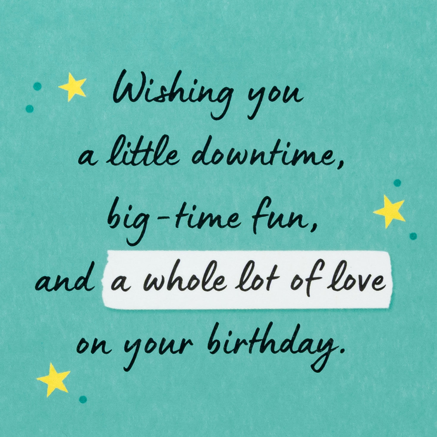 Blue, Orange and Pink Balloons Relative Birthday Card Sentiment image number 2