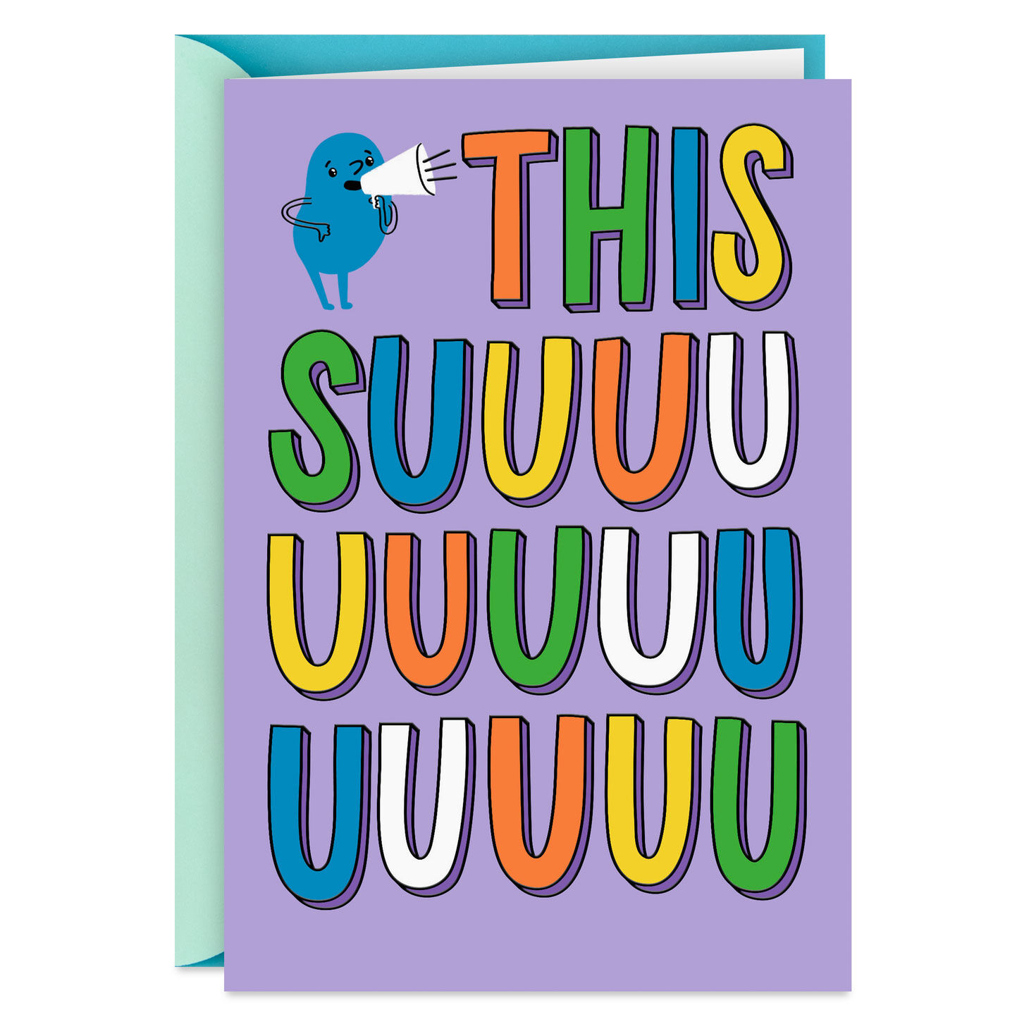 This Sucks Funny Encouragement Card