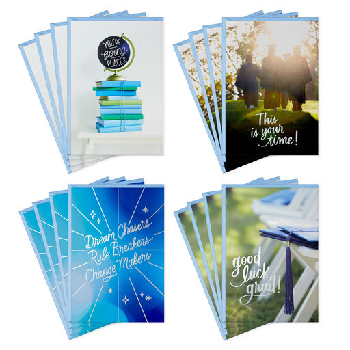 Sunlit Celebrations Graduation Cards Assortment, Pack of 16, 