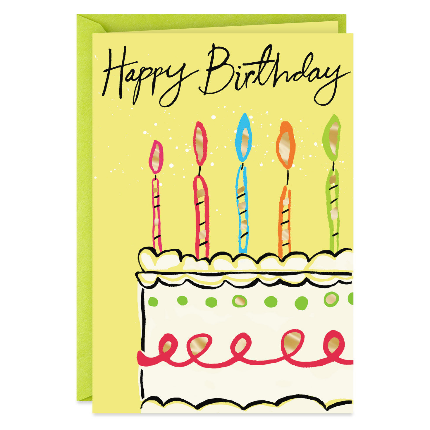 So Happy to Celebrate You Birthday Card