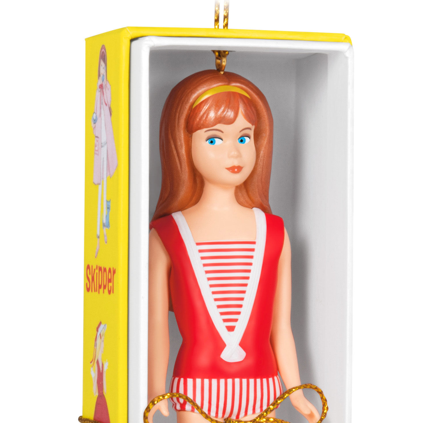 Barbie 60th Anniversary Barbie s Little Sister Skipper Ornament Keepsake Ornaments Hallmark