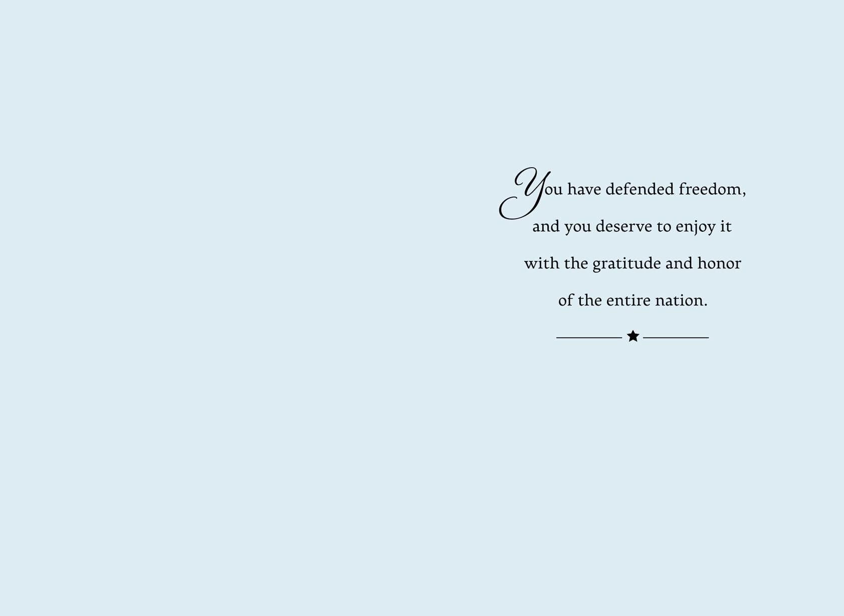 United States Air Force Veterans Day Card