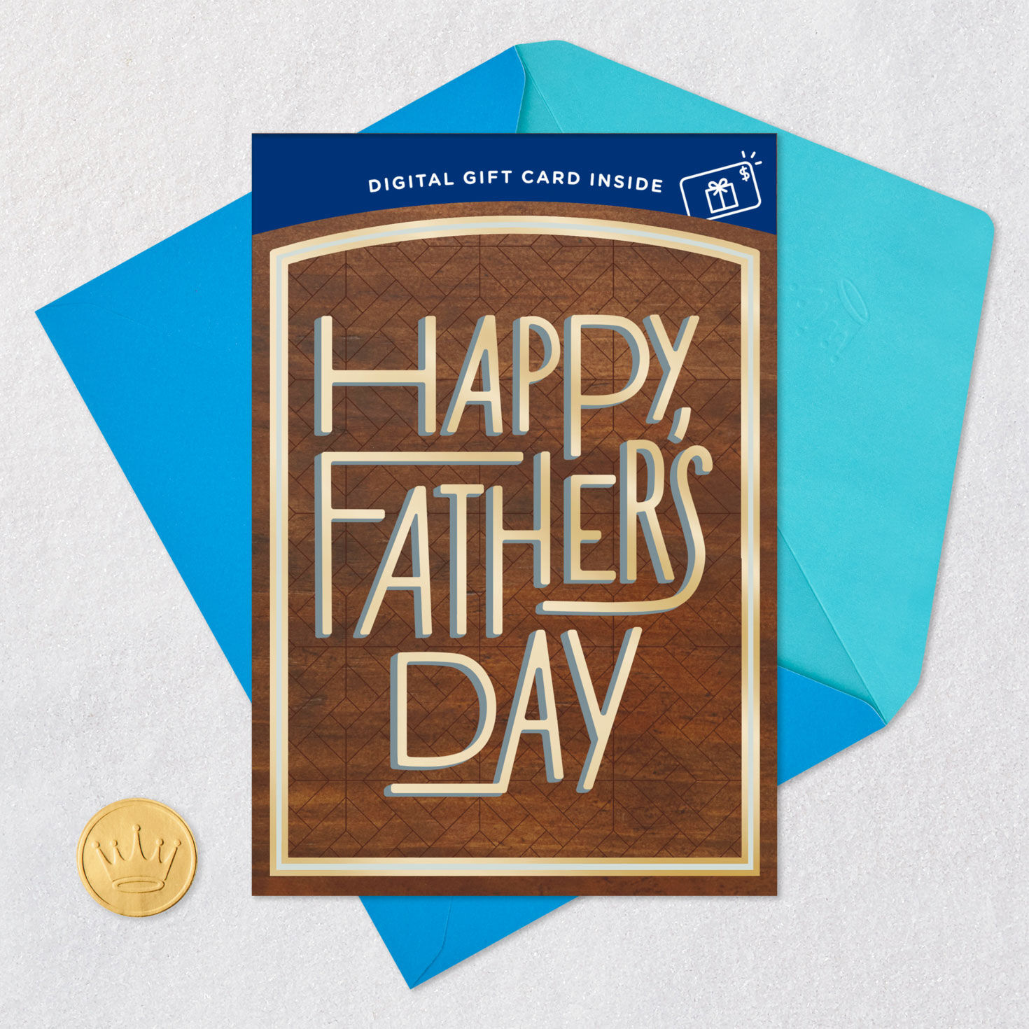 Warm Wishes of Love and Gratitude Gift Card Greeting Father's Day Card, , large image number 7