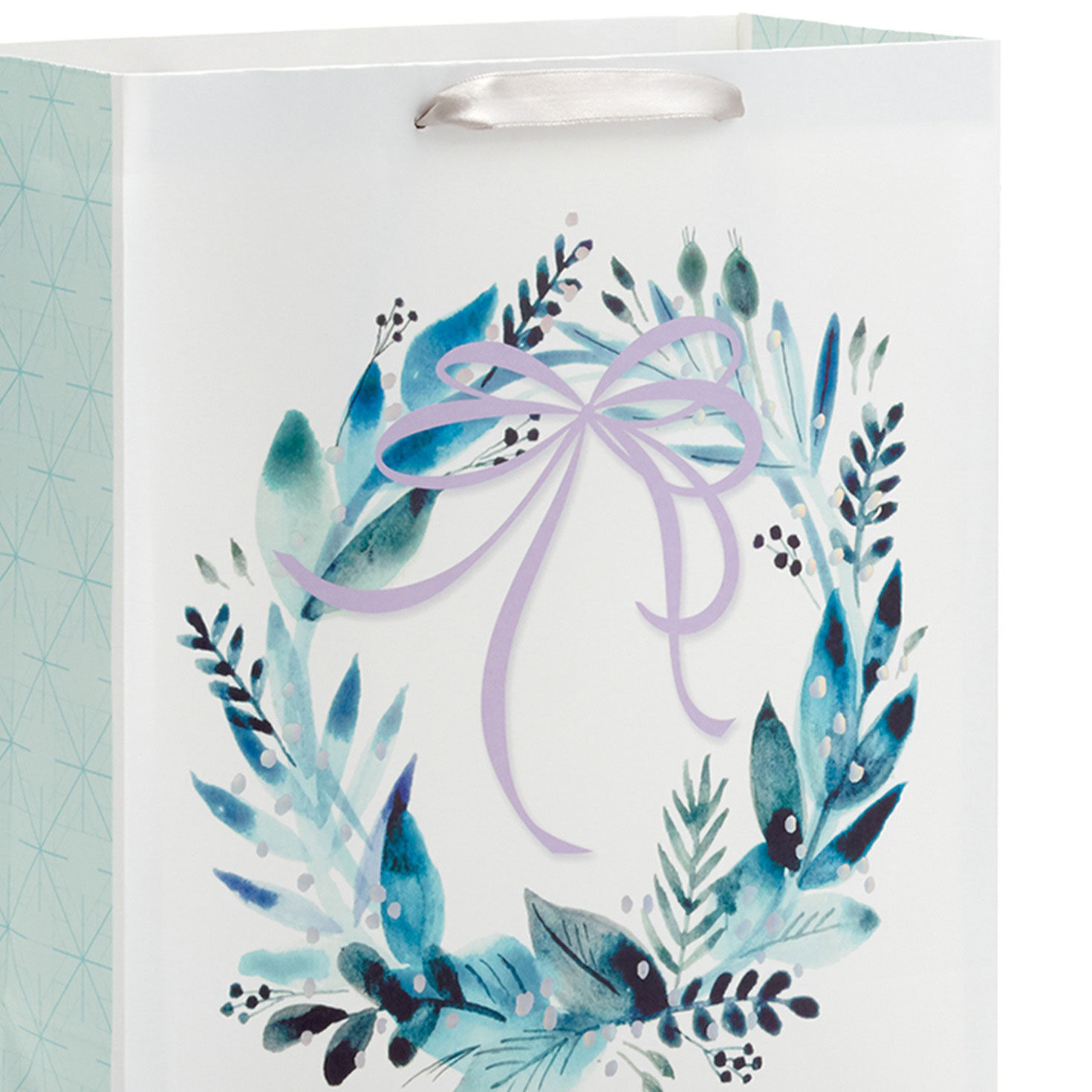 Winter Watercolors Assorted Large Holiday Gift Bags detail image number 5