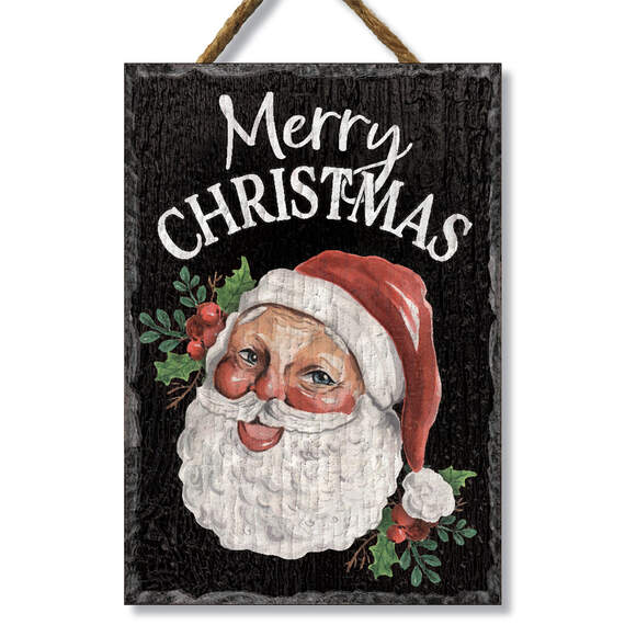 My Word! Merry Christmas Santa Sign, 8x11.25, , large image number 1