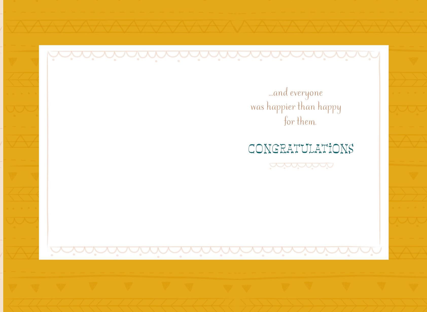 Once Upon a Time Baby Congratulations Card