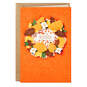 Blessed Fall Wreath Thanksgiving Card, , large image number 1