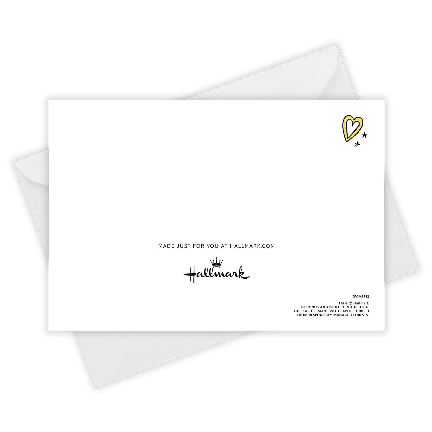 Hand-drawn Art Personalized Mother's Day Card Card Back with Envelope image number 5