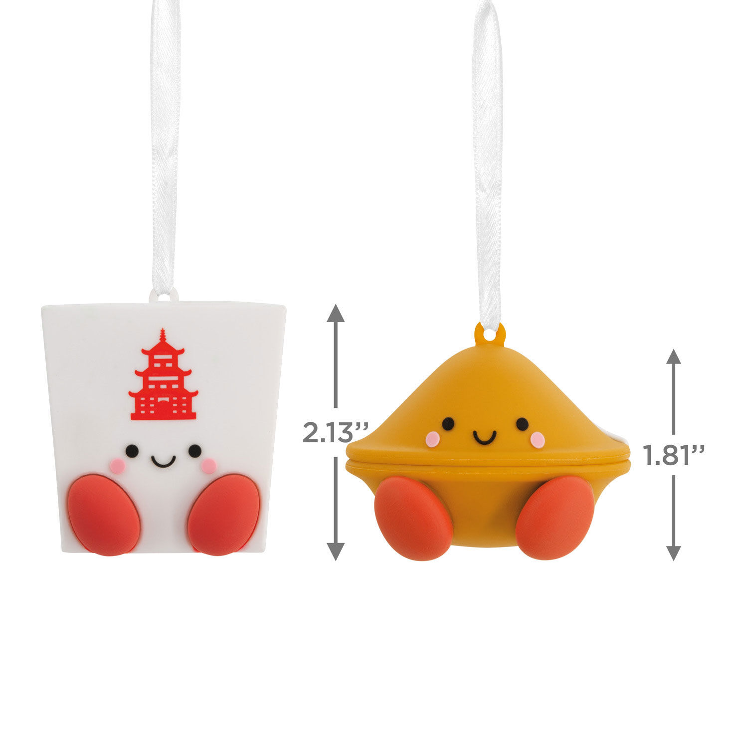 Better Together Takeout Box and Fortune Cookie Magnetic Hallmark Ornaments, Set of 2 for only USD 11.49 | Hallmark