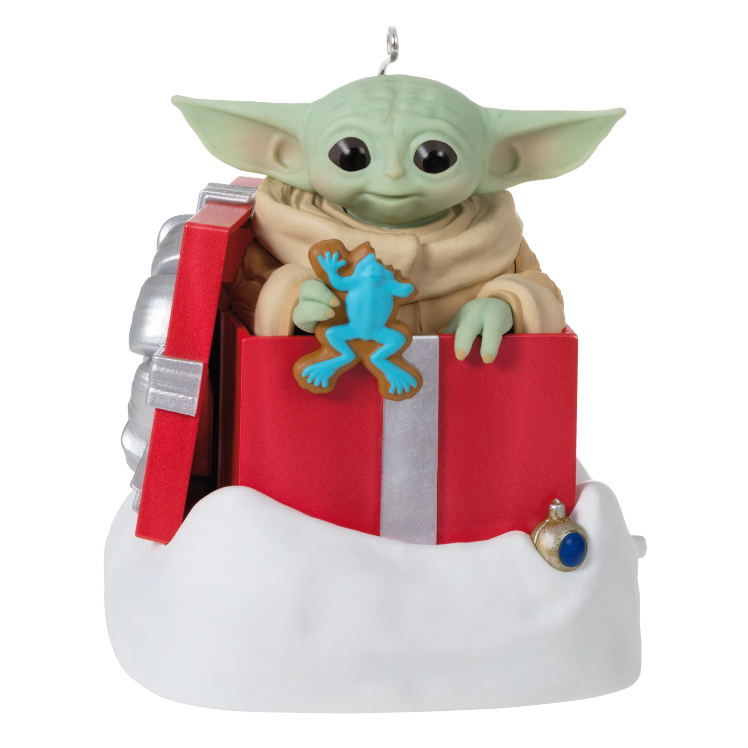 Star Wars: The Mandalorian™ Grogu™ Greetings Ornament With Sound and Motion for only USD 29.99 | Hallmark