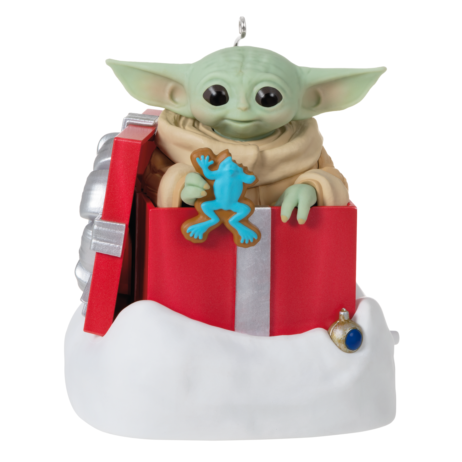 Star Wars The Mandalorian™ Grogu™ Greetings Ornament With Sound and