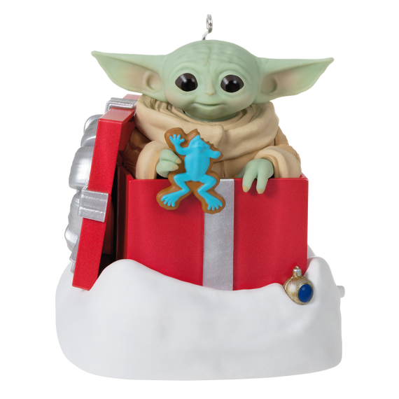 Star Wars: The Mandalorian™ Grogu™ Greetings Ornament With Sound and Motion, , large image number 7