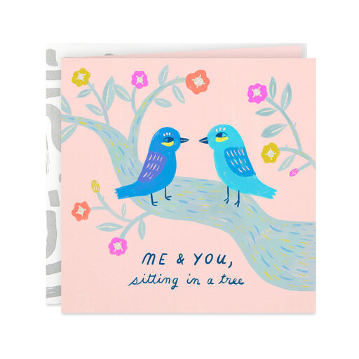 Me and You Sitting in a Tree Naughty Love Card, 