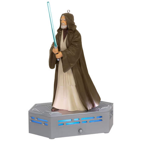 Star Wars: A New Hope™ Collection Obi-Wan Kenobi™ Ornament With Light and Sound, , large