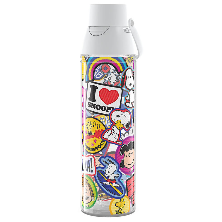 Tervis Peanuts Sticker Collage Water Bottle, 24 oz.