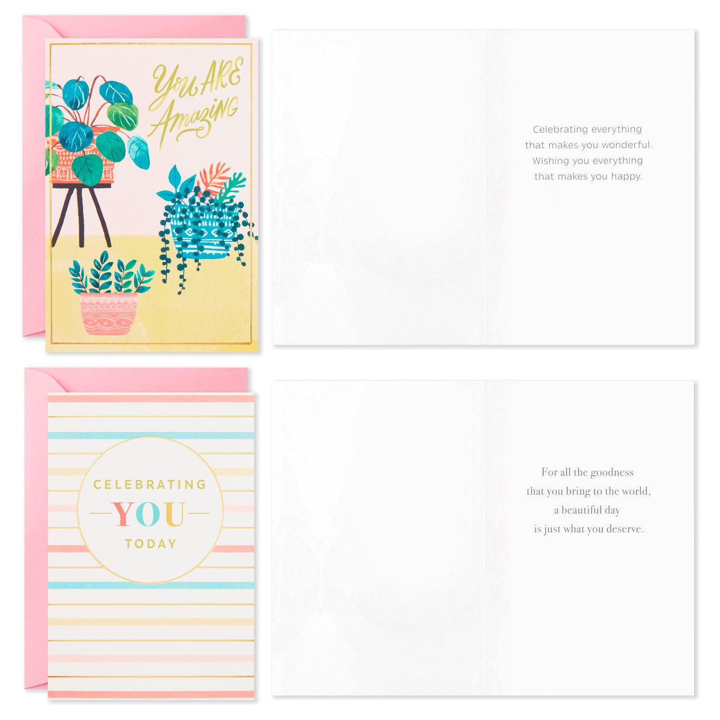 Illustrated Floral Assorted Mother's Day Cards, Pack of 36, , large image number 3