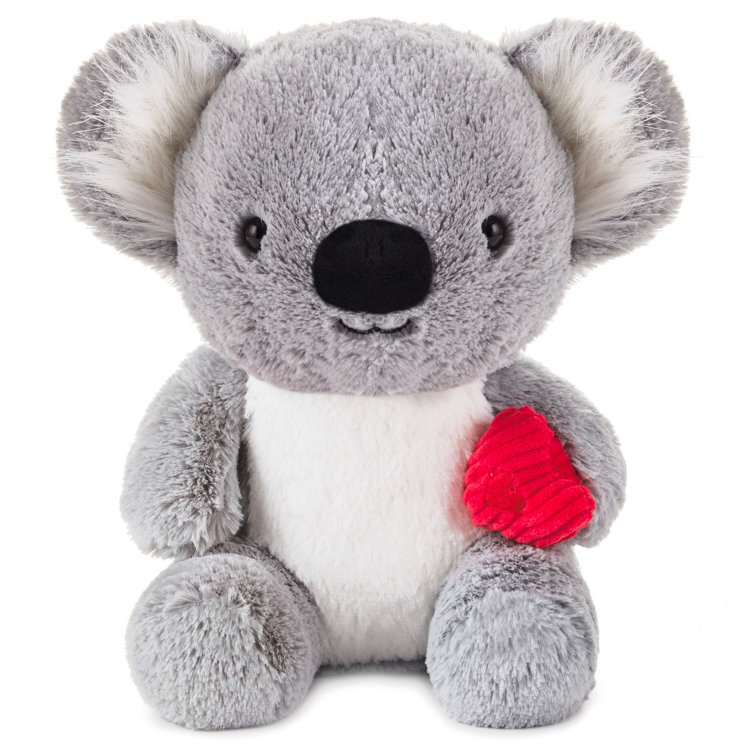 Cute Cuddly Soft Stuffed Teddy Bear w/ Message Hearts 