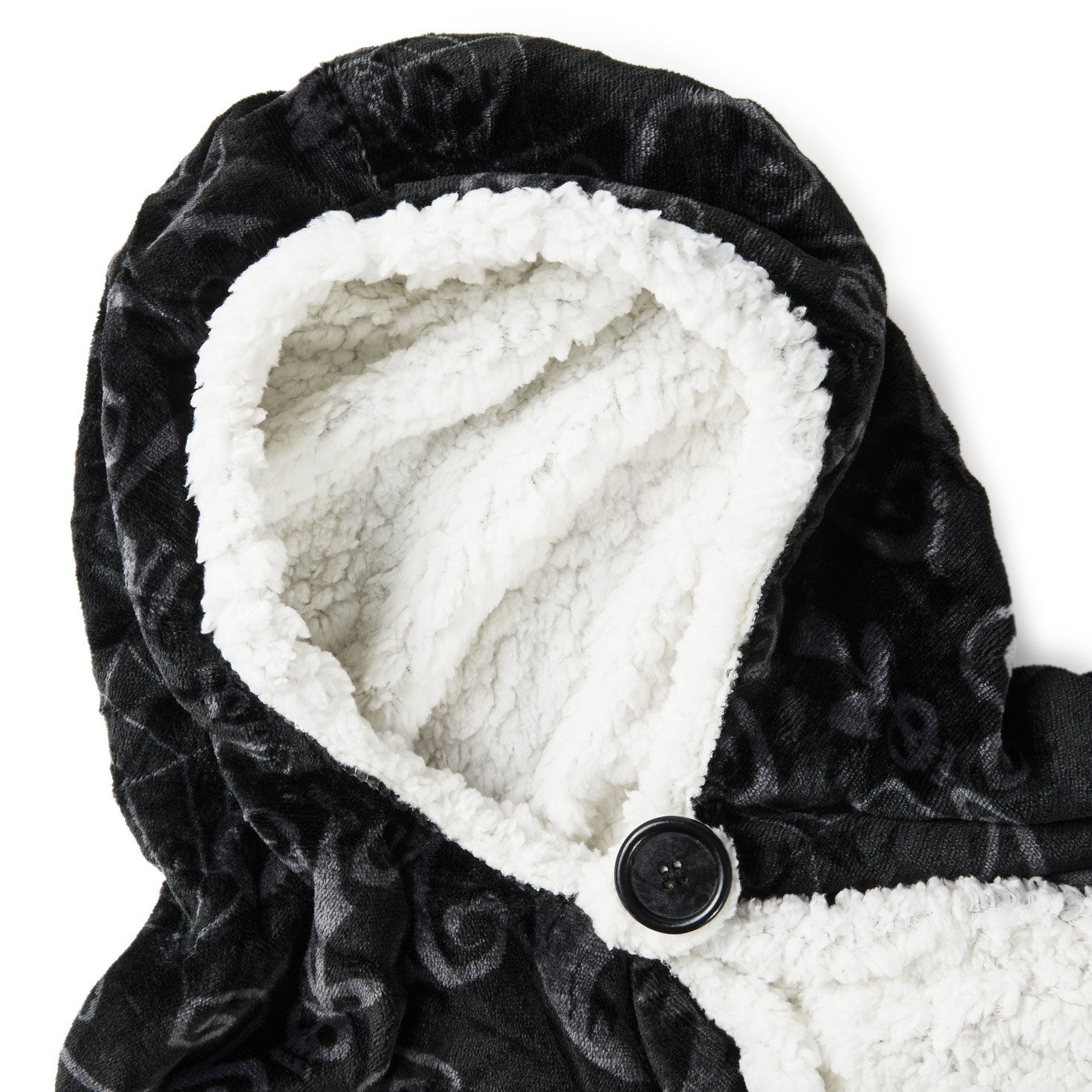 Disney Tim Burton's The Nightmare Before Christmas Jack Skellington Hooded Blanket, , large image number 4