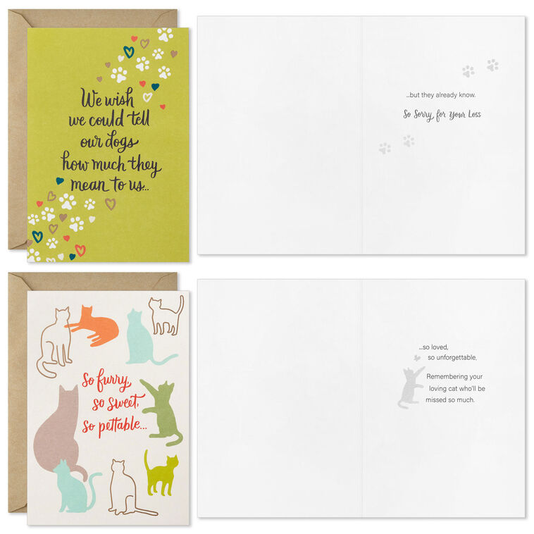 loss-of-pet-assorted-sympathy-cards-pack-of-16-boxed-cards-hallmark for Hallmark Free Printable Sympathy Cards Loss of Pet Assorted Sympathy Cards, Pack of 16 - Boxed Cards | Hallmark for Hallmark Free Printable Sympathy Cards