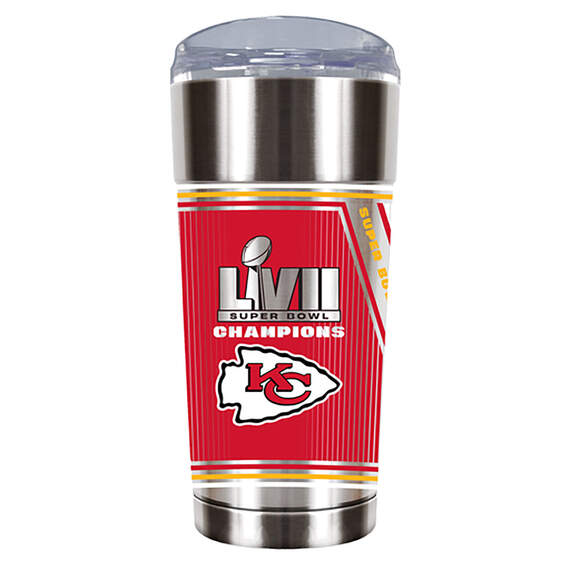 Great American KC Chiefs Super Bowl LVII Champions Eagle Tumbler, 24 oz., , large image number 1