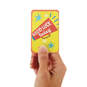 3.25" Mini I'm Rooting for You Pop Up Good Luck Card, , large image number 1