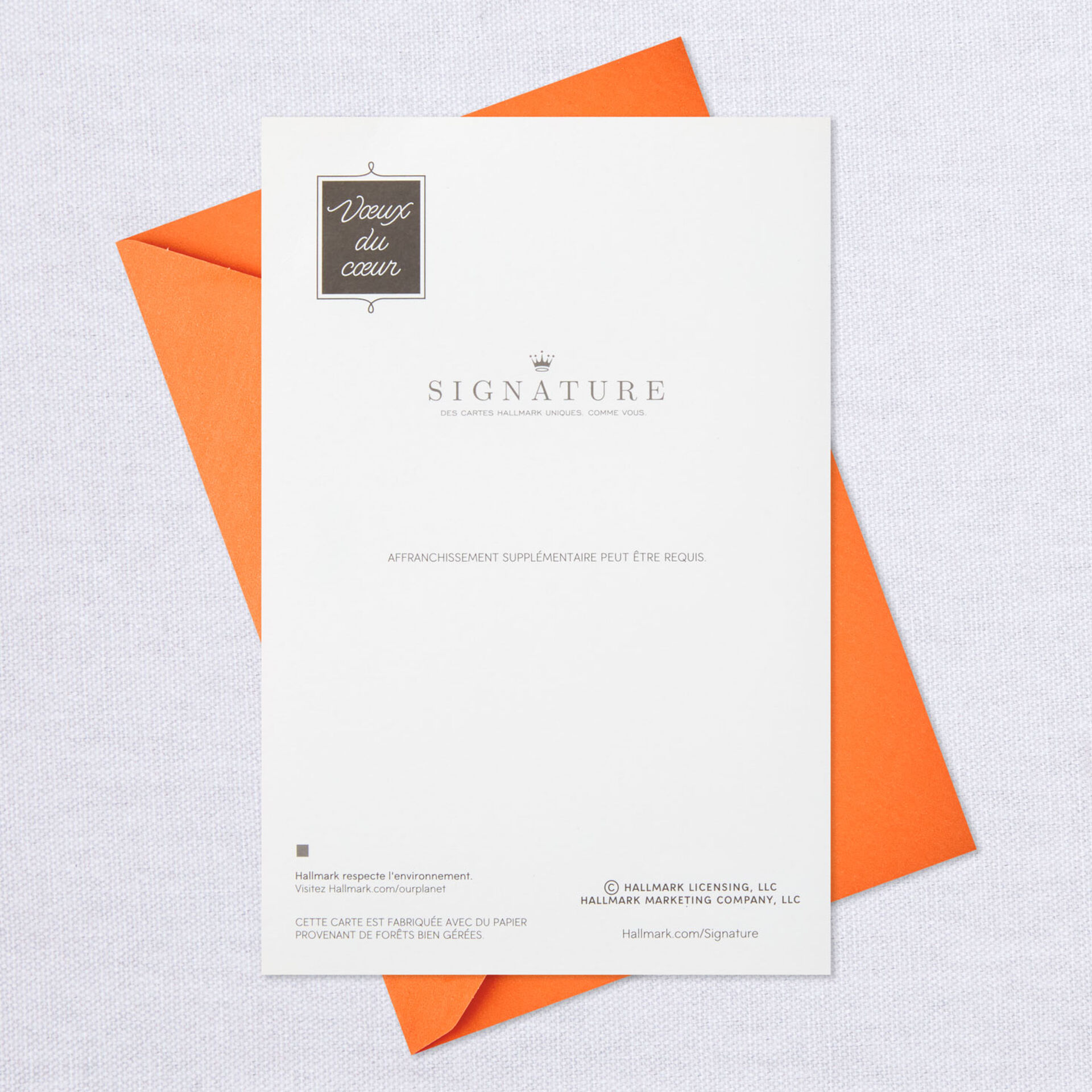 Awesome Day French Language Blank Card With Removable Banner Greeting Cards Hallmark