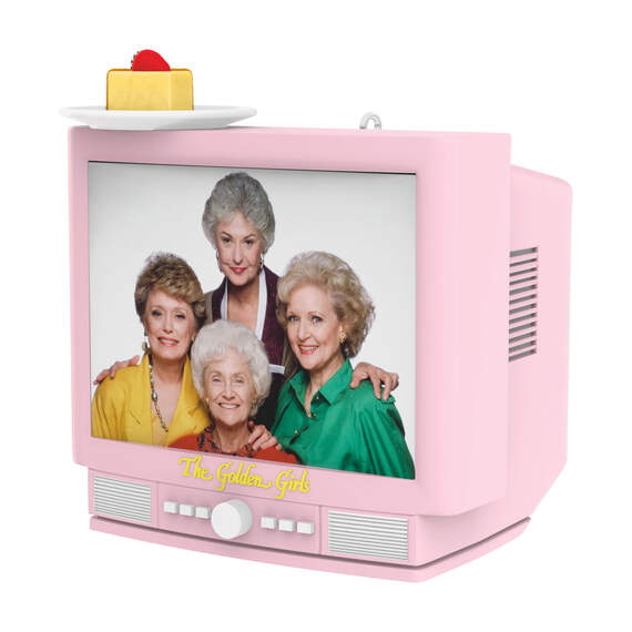 The Golden Girls Cheesecake Break Ornament With Light and Sound, , large image number 1