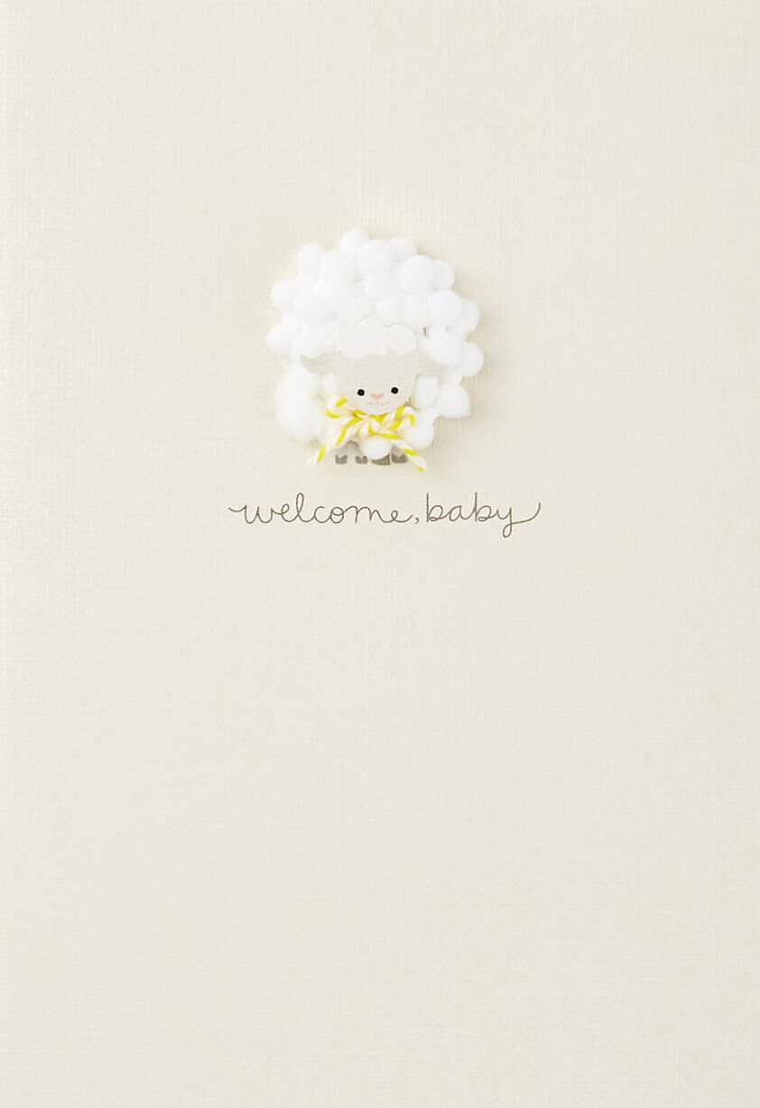 Welcome Baby Congratulations Card
