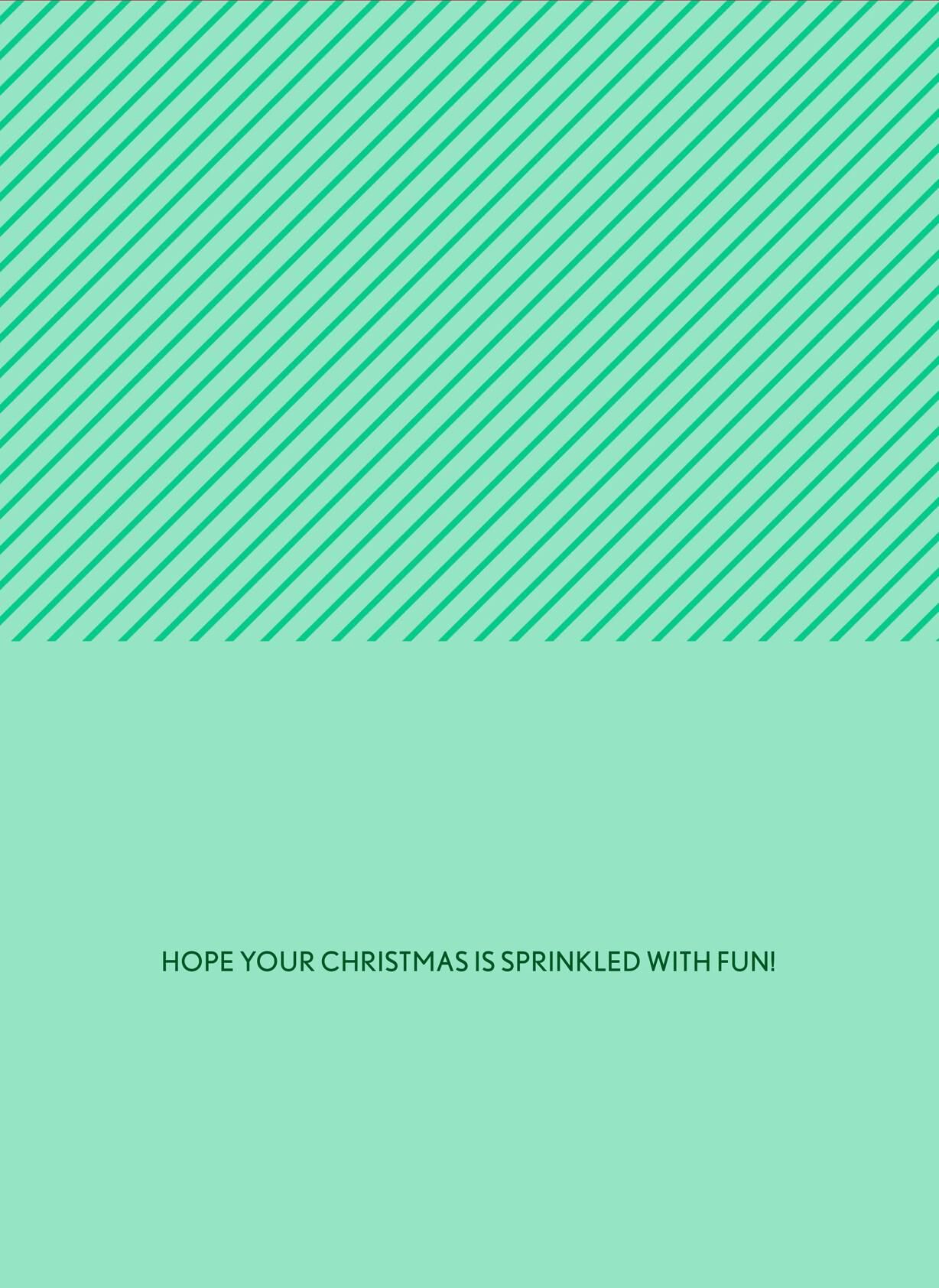 Merry Sprinkles Christmas Card
