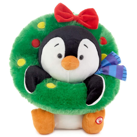 Playful Penguins All Decked Out Musical Plush Penguin With Light and Motion