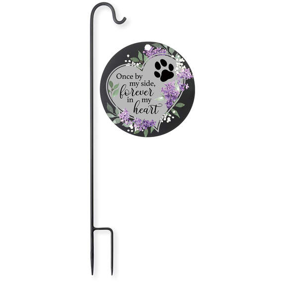 Carson Paw Prints Round Garden Sign, , large image number 1