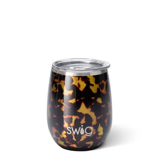 Swig Bombshell Stainless Steel Stemless Wine Glass, 14 oz., 