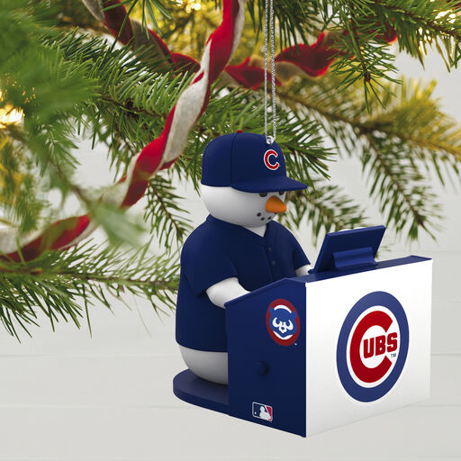 MLB Chicago Cubs™ Snowman at Organ Musical Ornament, 