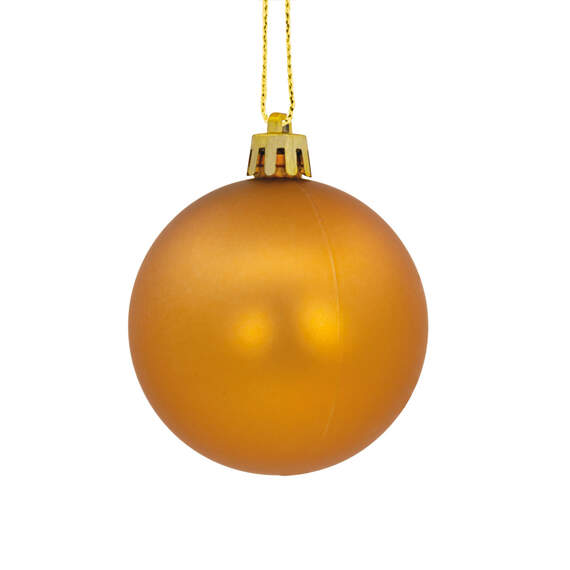 24-Piece Rose Gold Shatterproof Christmas Ornaments Set, , large image number 8