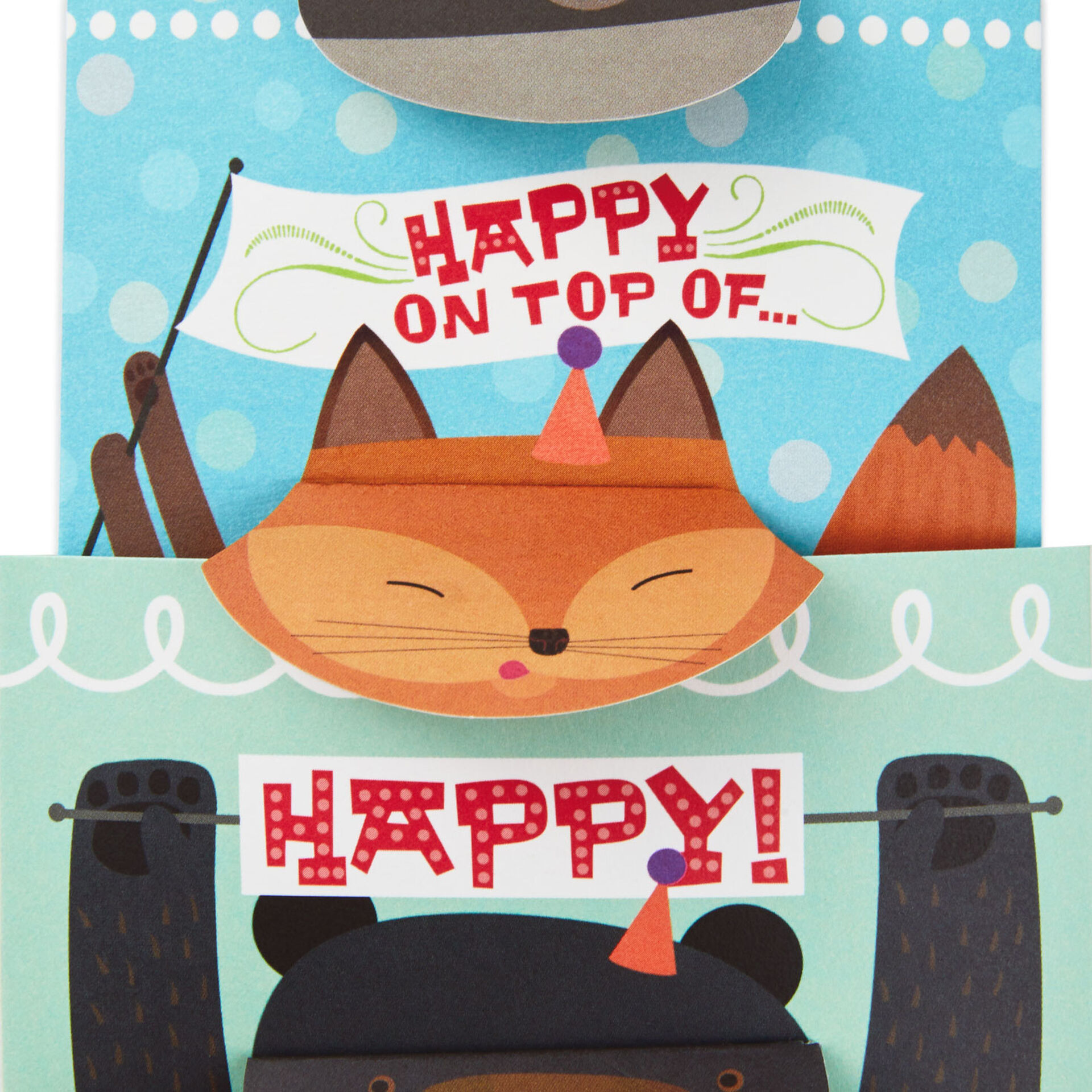 Cake and Candles Telescoping Musical Birthday Card - Greeting Cards ...