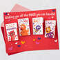 Animal Hugs Valentine's Day Card With Sound and Mini Pop-Up Cards, , large image number 4