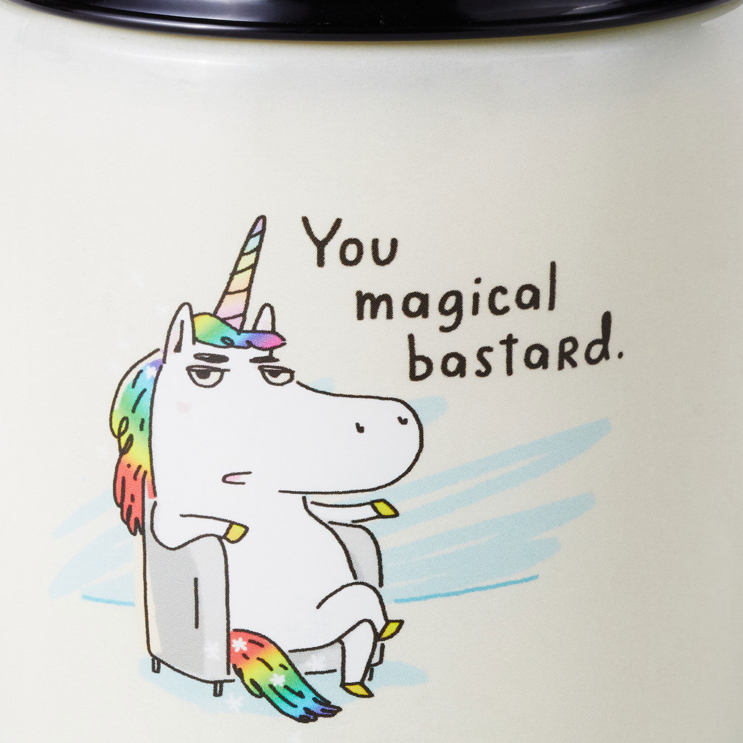 Unicorn You Magical Bastard Scented Single-Wick Jar Candle, 7 oz., , large image number 4