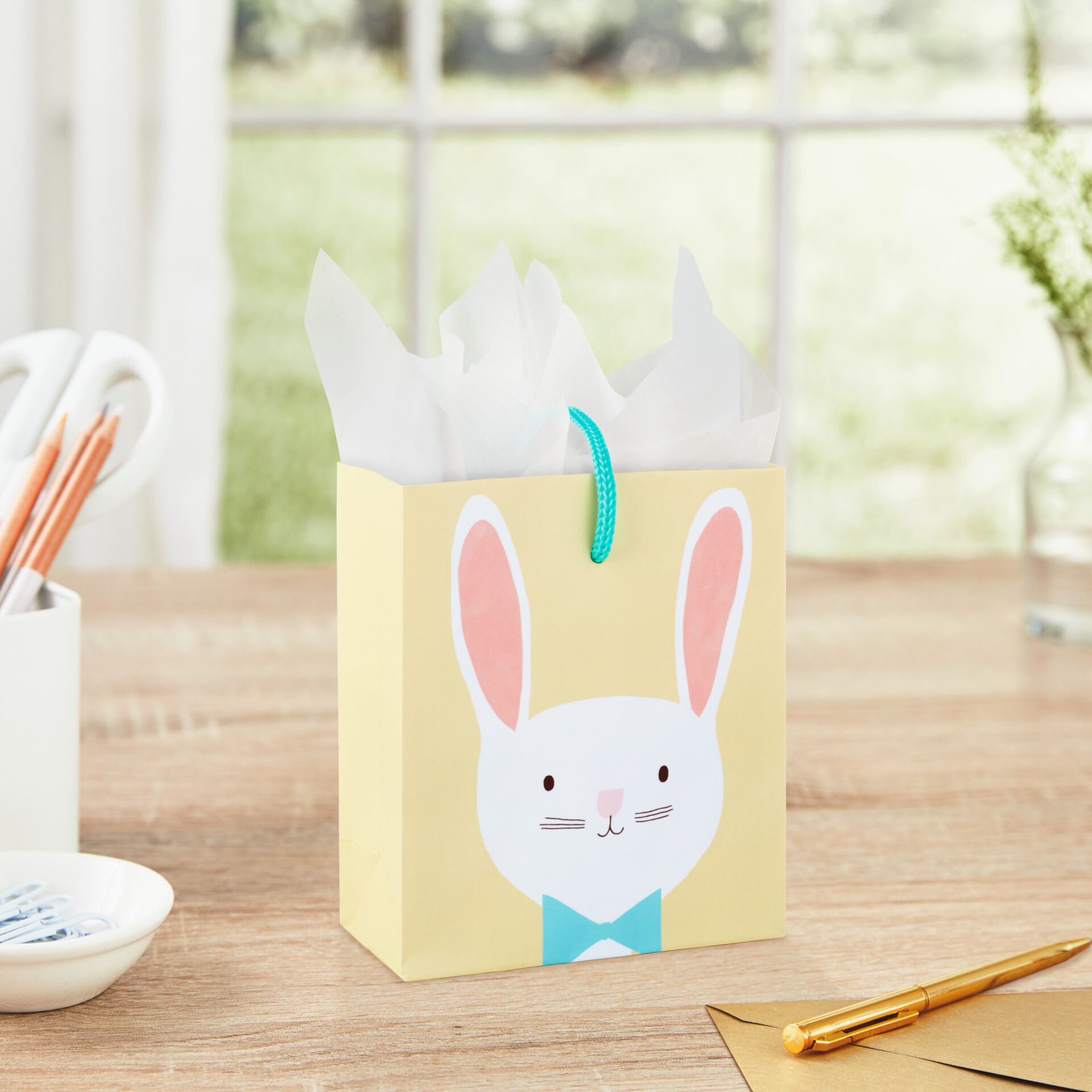 Bunny Easter Gift Card Holder Mini Bag Gift Card Holders Hallmark